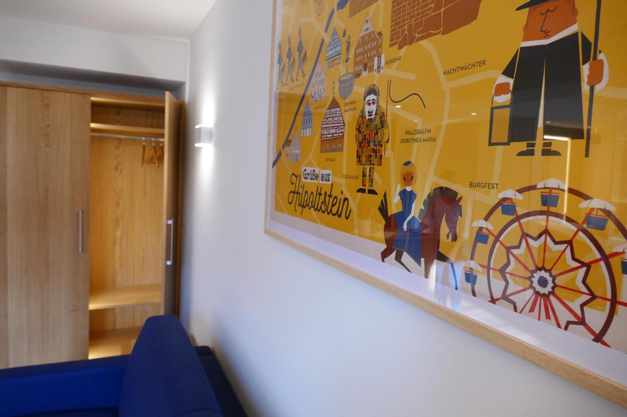 Hotel Zum Schwarzen Ross Und Gutmann Zur Post Hilpoltstein Buitenkant foto